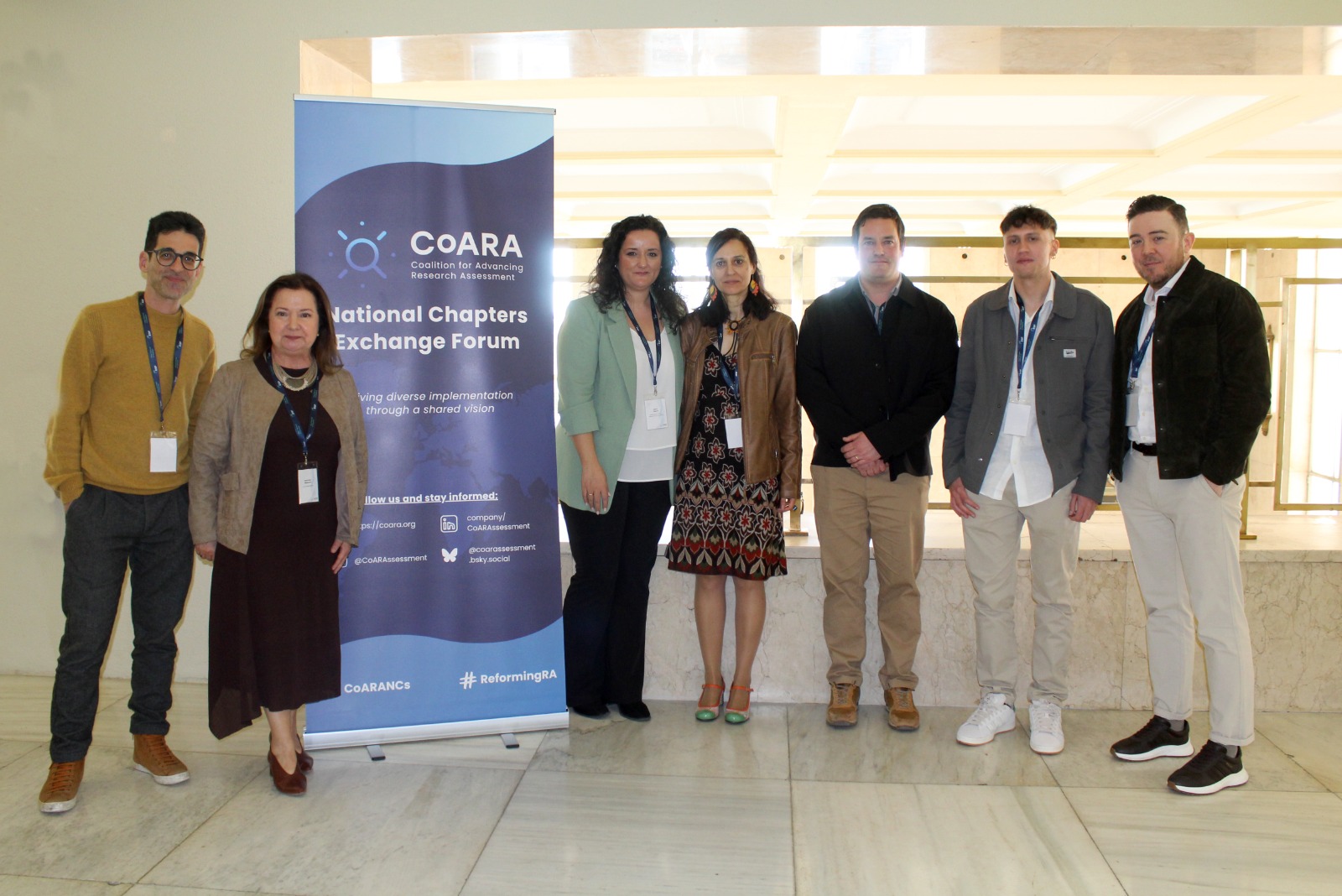 Representatives of the Spanish National Chapter