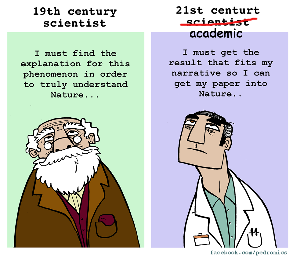Scientist vs Academic